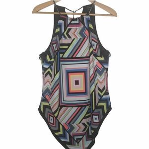 Xoxo halter top, Contemporary Print, Size …